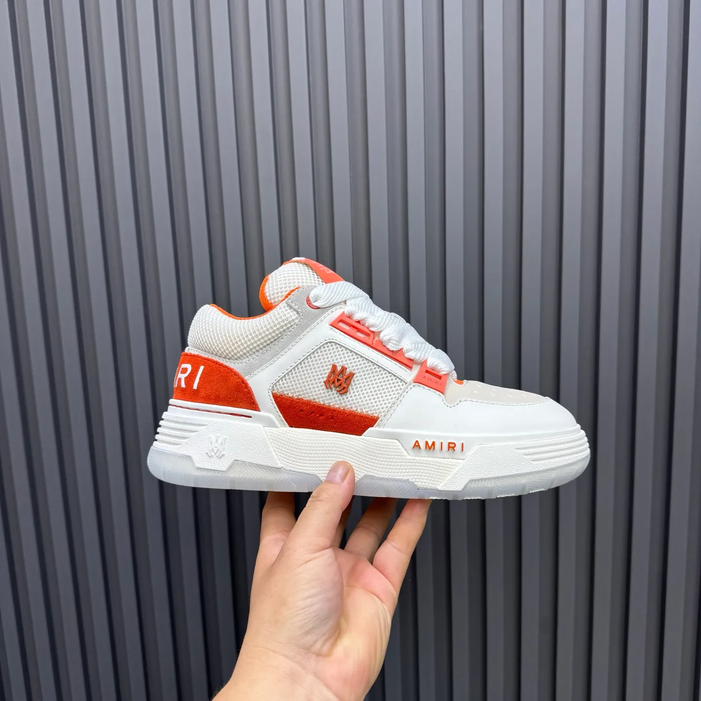 Men's shoes 💰660💰 AMIRI AMIRI trendy brand hot sale 🔥 Available all year round, couples 💑 Official website synchronization Imported fabrics 1⃣️ vs 1⃣️ replica, original factory special original sole, 35-45 (45. non-refundable)